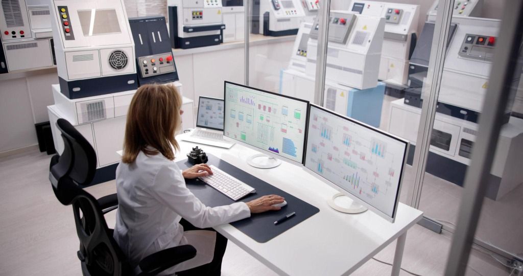 University research laboratory control center