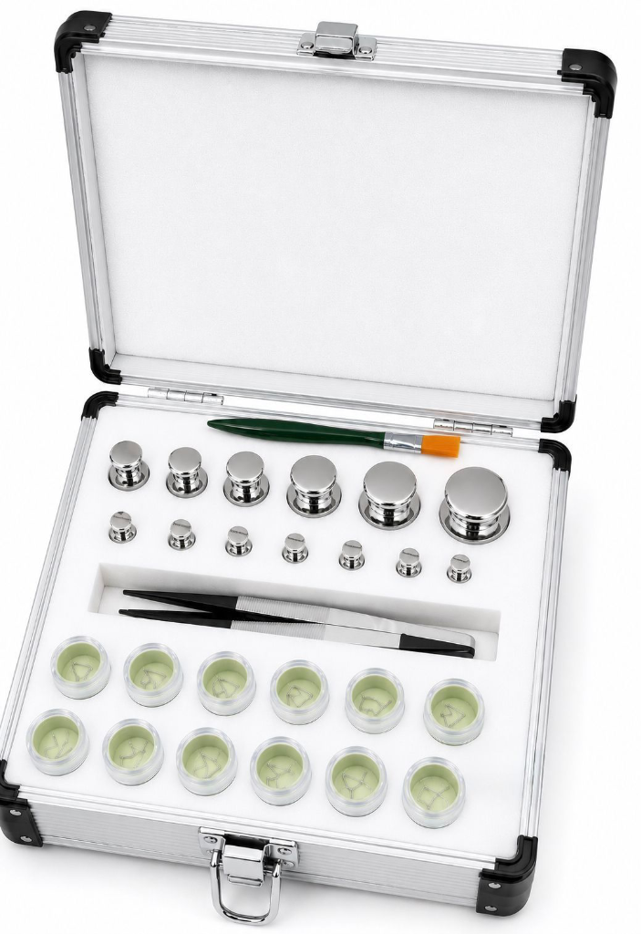 Class E2 weights in aluminum case