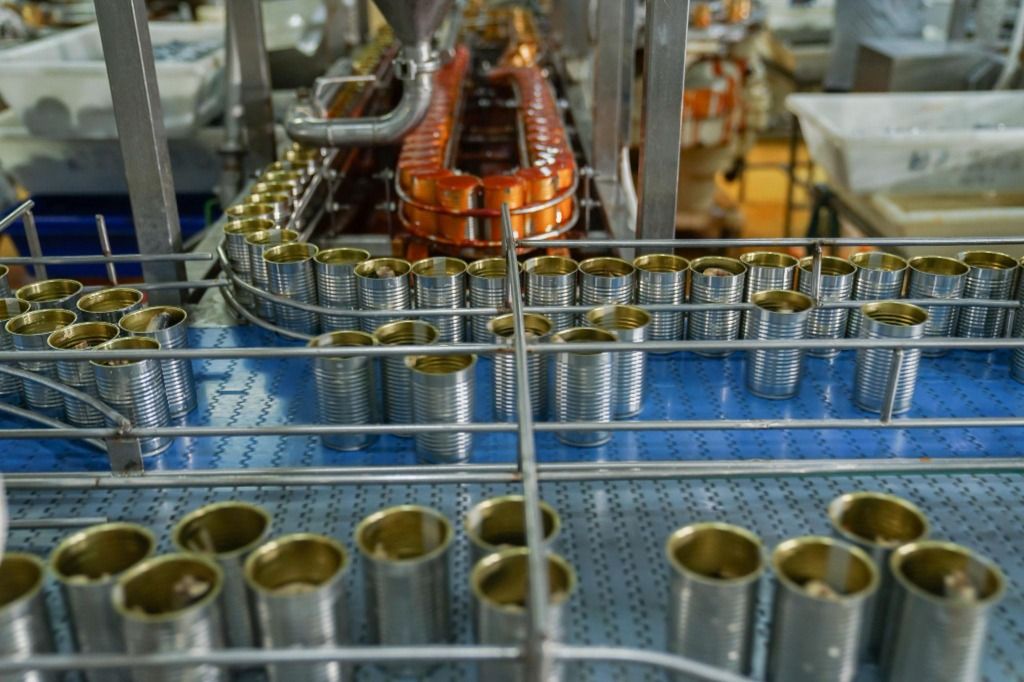 Automated canning line