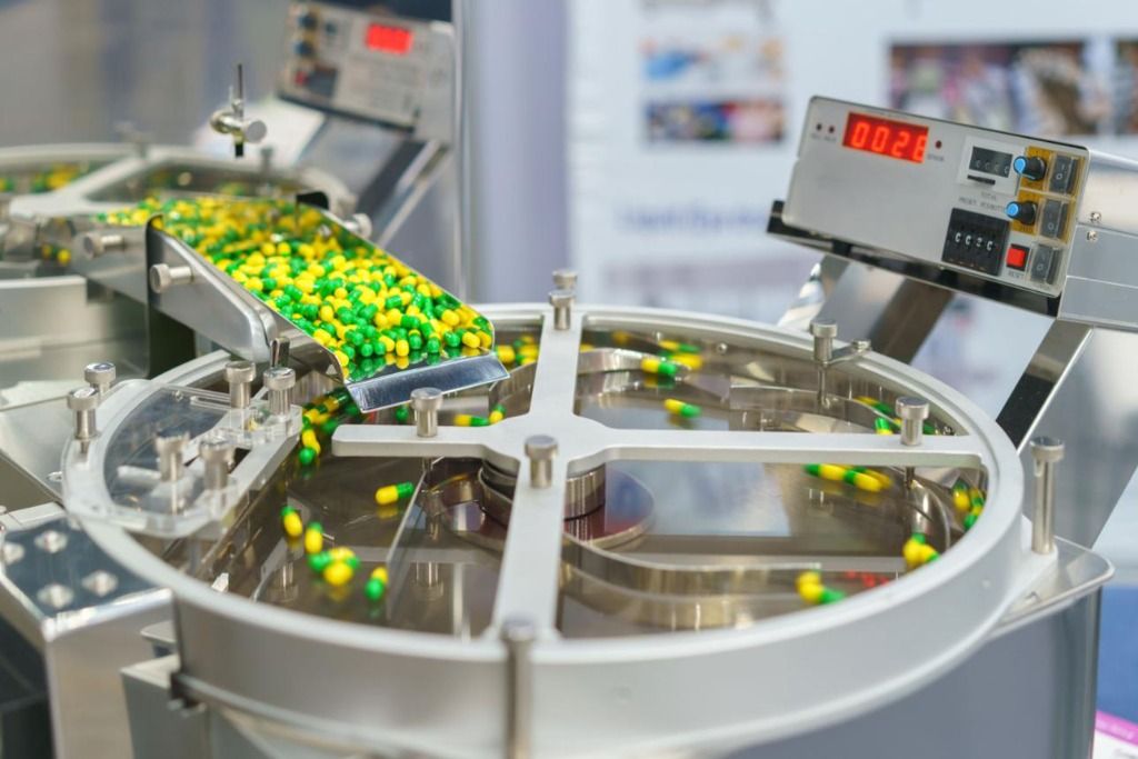 Pharmaceutical capsule production line