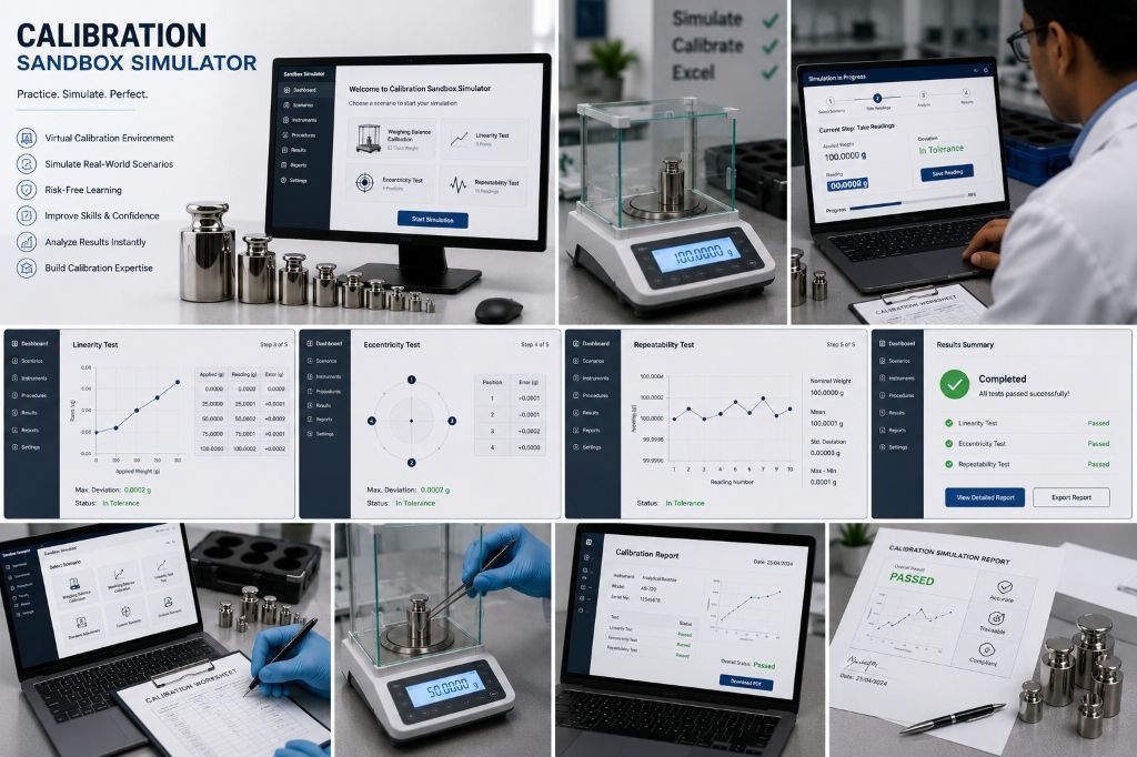 Calibration steps
